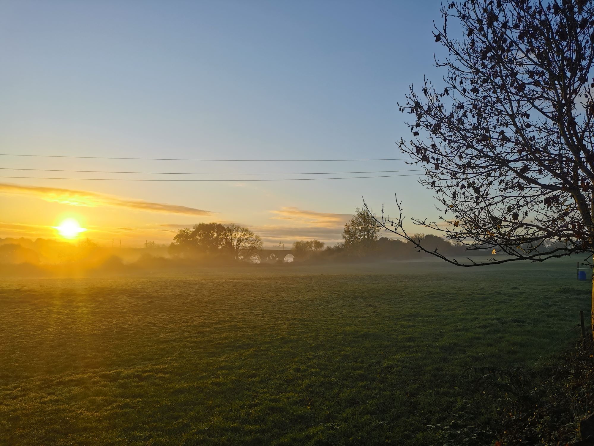 Hicks Common at sunrise