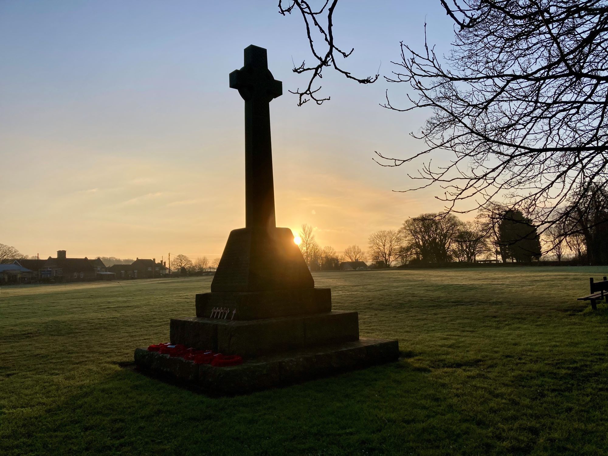 Liz Windett Whiteshill Common at sunrise